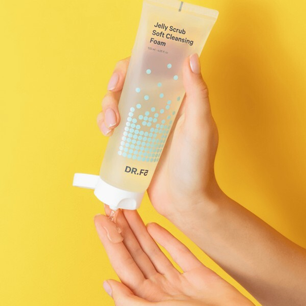 DR.F5 Пенка-желе для мягкого очищения - Jelly scrub soft cleansing foam, 120мл, шт