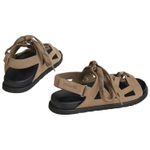 HERMES One Strap Sandals Men"s