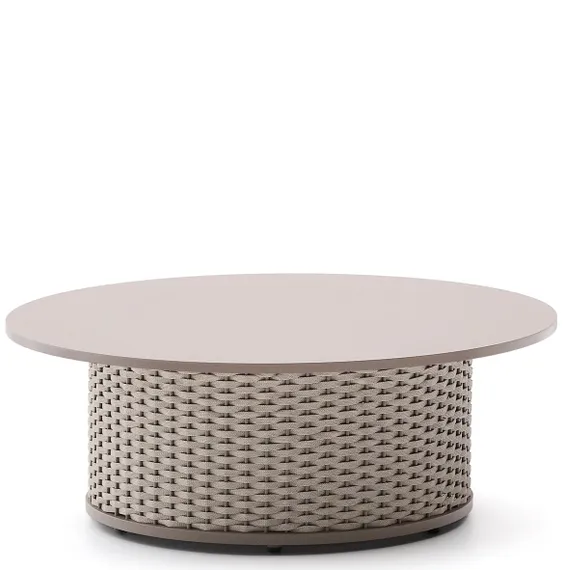 Уличный журнальный столик Sedalis Ø100 см, серый