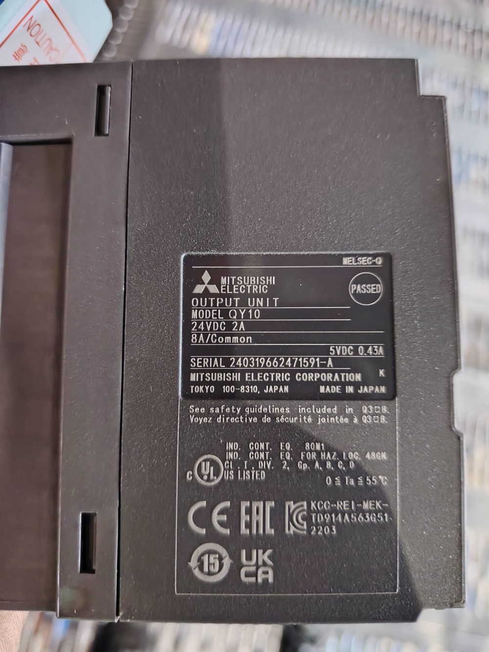 803704319 Выходной модуль QY10 Mitsubishi Electric