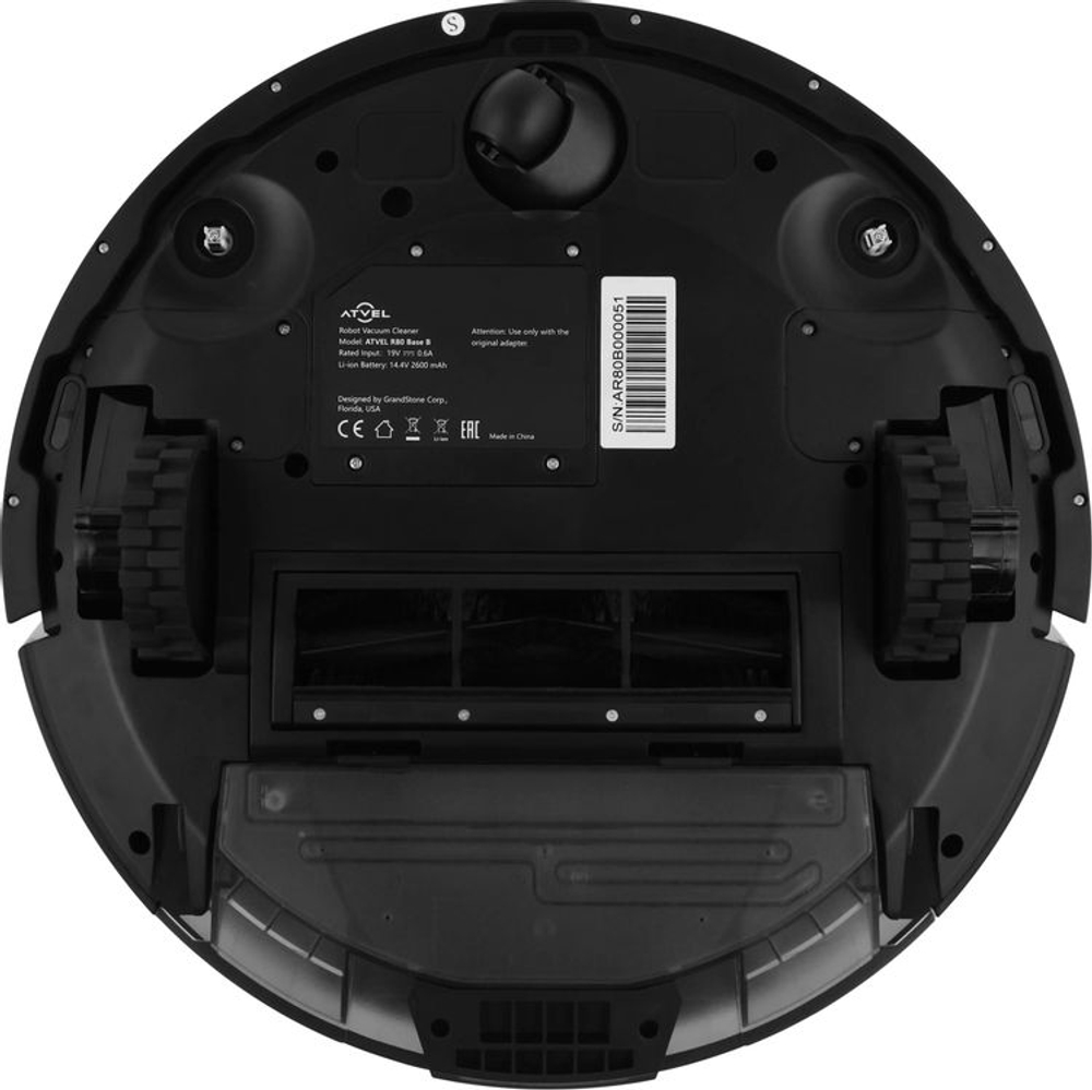 Робот-пылесос ATVEL R80 Base, черный/черный [r80 base black]