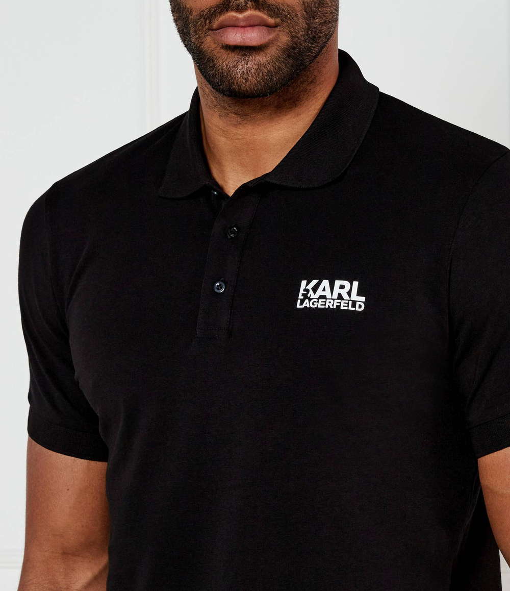 Поло Karl Lagerfeld - черный(745088 551235)
