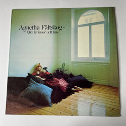 Винтажная виниловая пластинка LP Agnetha Faltskog From ABBA АББА Elva Kvinnor I Ett Hus (Швеция 1975)