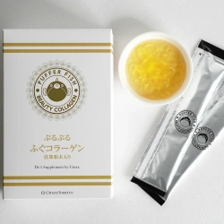 Предзаказ 21 день ‼️ 
GINZA TOMATO PUFFER FISH (FUGU) BEAUTY COLLAGEN with Genuine Pearl Jelly