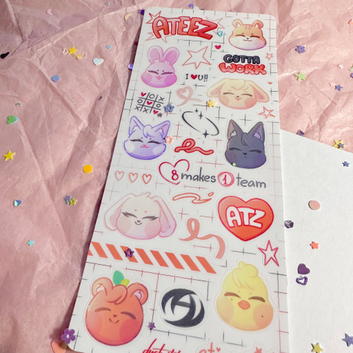 Стикерпак / Dust Witch / ATEEZ / ANITEEZ #1
