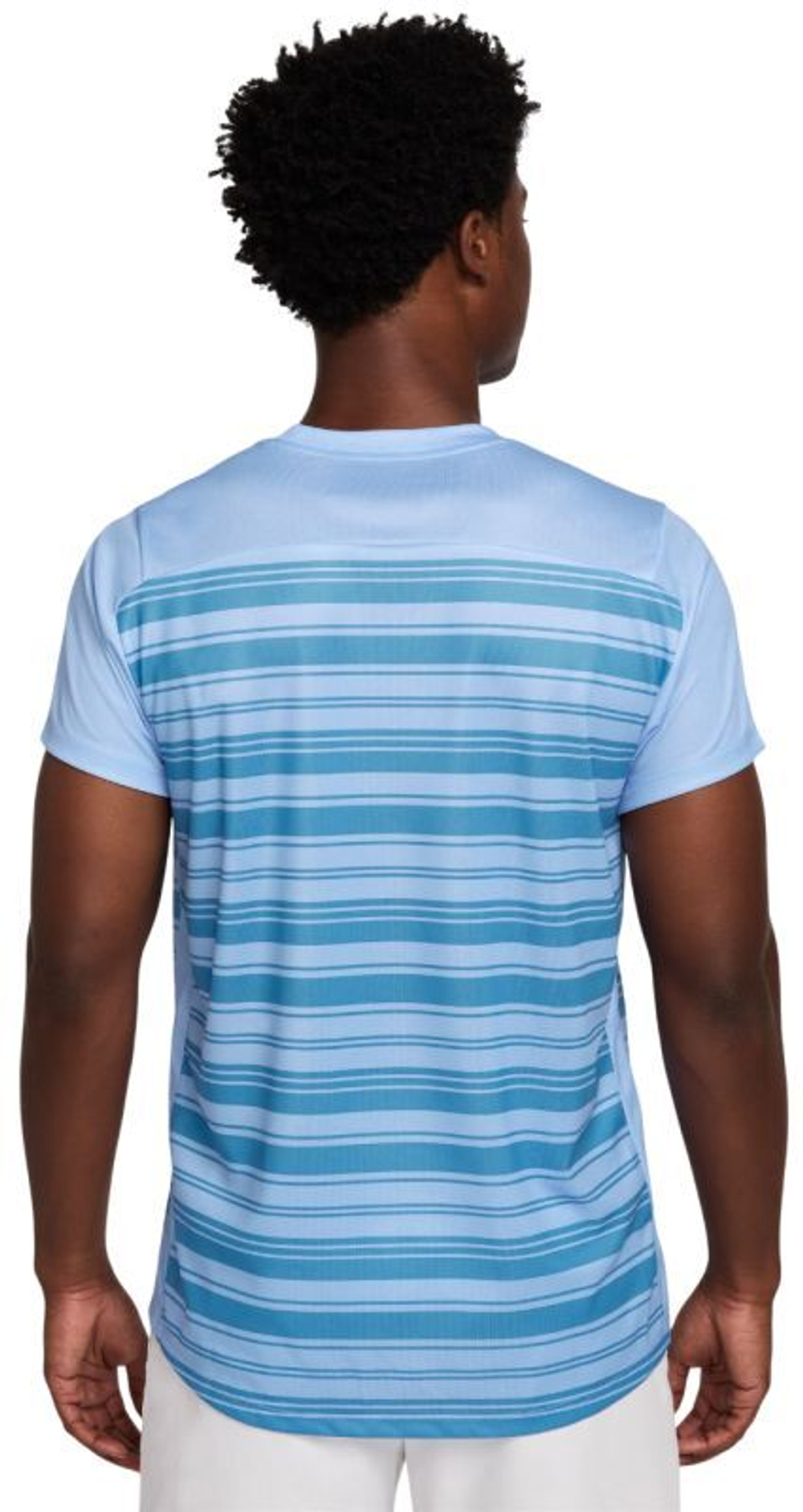 Мужская теннисная футболка Nike Court Victory Dri-Fit Tennis - небесный