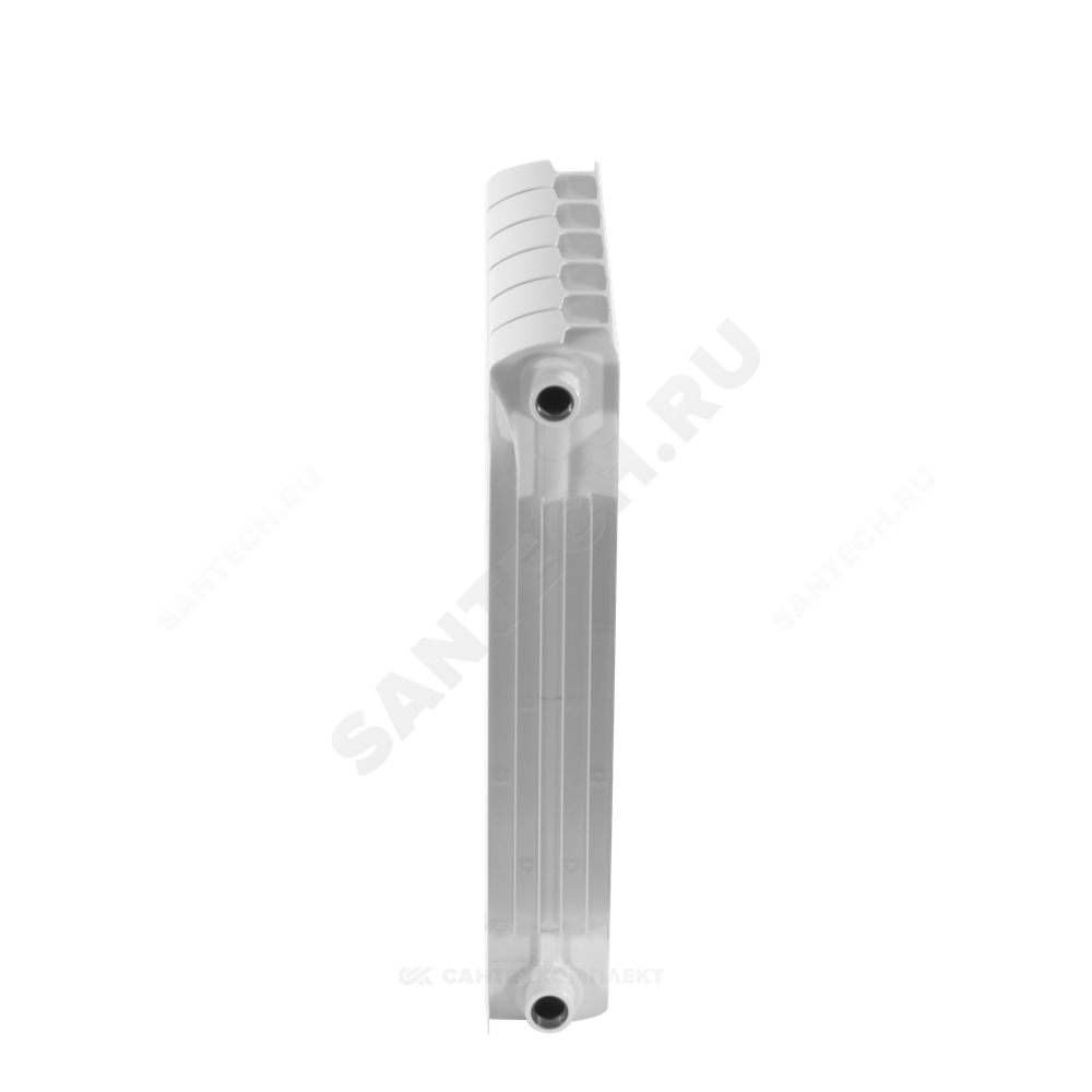 Радиатор биметаллический Monolit 500 6 секций Qну=1176 Вт RAL 9016 (белый) RIFAR RM50006