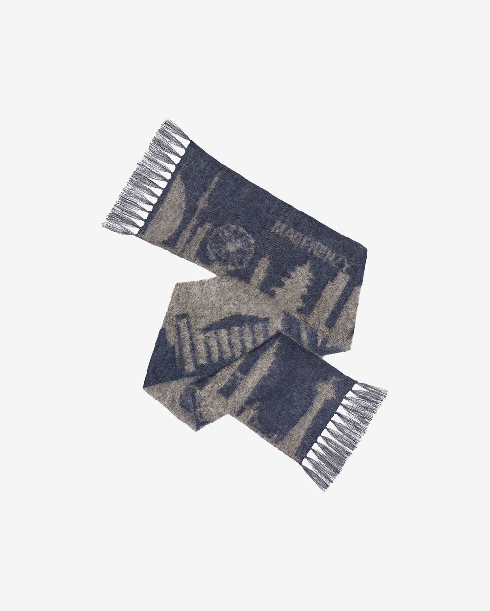 Шарф Mad Frenzy City Mohair