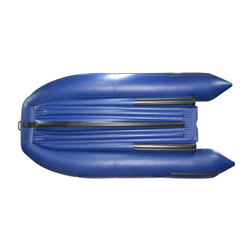 Моторная надувная лодка ПВХ Альтаир HD 360 (килевое НДНД, "Морской дротик" ) Бело-синяя