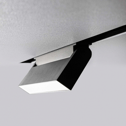 Магнитный трековый светильник MKL-101-12W4K-B Черный 12W, 650lm, 4000К, 110°, LED Osram, CRI&gt;90