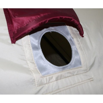 ТЕРМОСТОЙКАЯ НАКЛАДКА НА ОКНО ПОД ГАЗООТВОДНУЮ ТРУБУ D 100 ММ