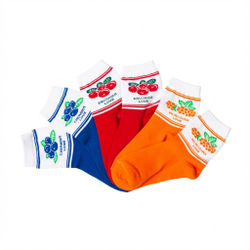 Комплект возрослых носков «Ягоды Карелии», 3 пары