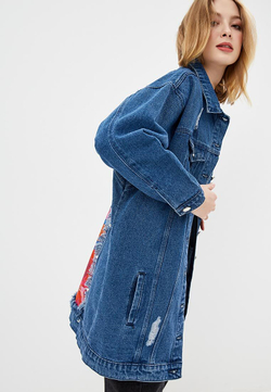 LIGVIANNI Джинсовая куртка Denim Jacket Dragon