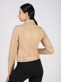 Кожаная куртка демисезонная косуха