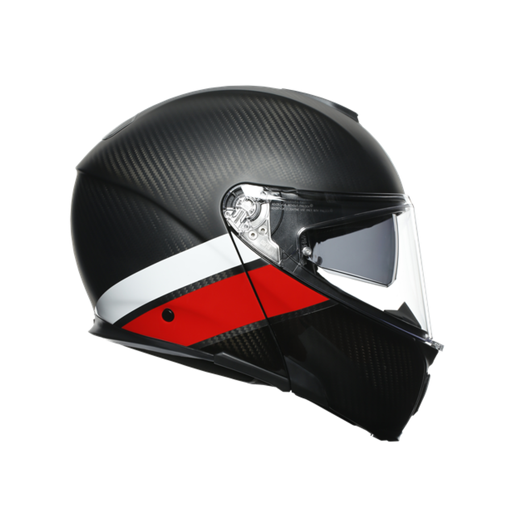 AGV SPORTMODULAR Multi PLK Layer Carbon/Red/White