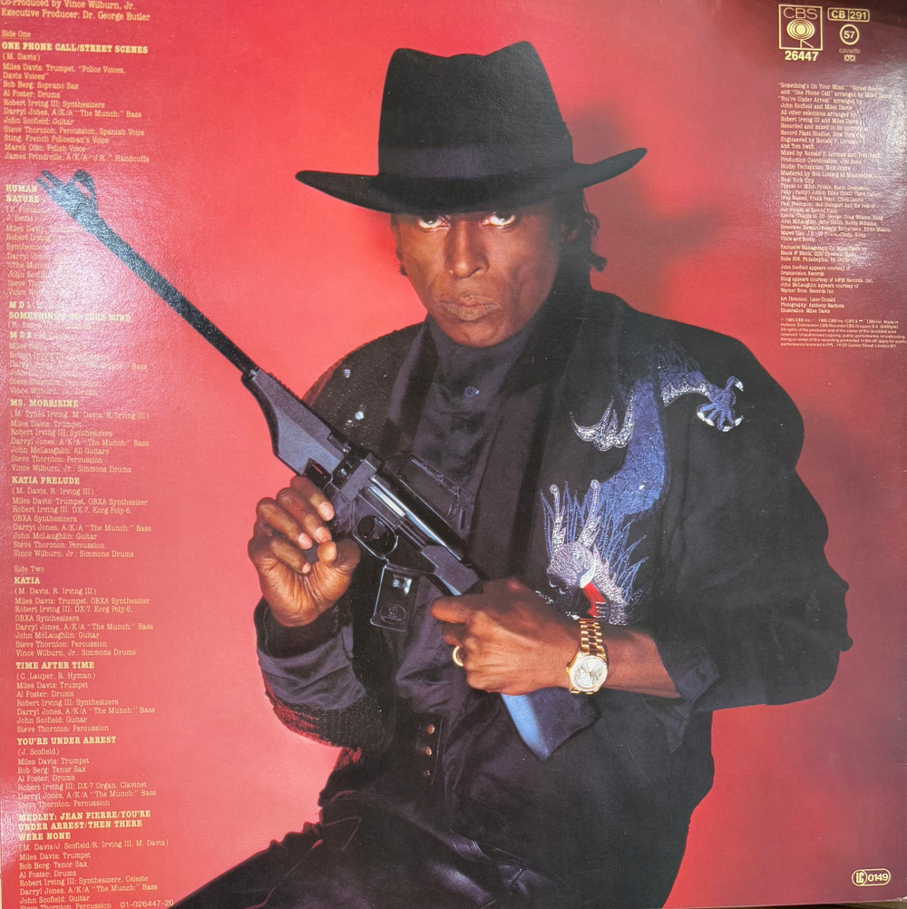 Виниловая пластинка Miles Davis ‎– You're Under Arrest LP