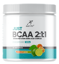 BCAA Just Fit BCAA 2:1:1 200 grams , Аминокислоты BCAA