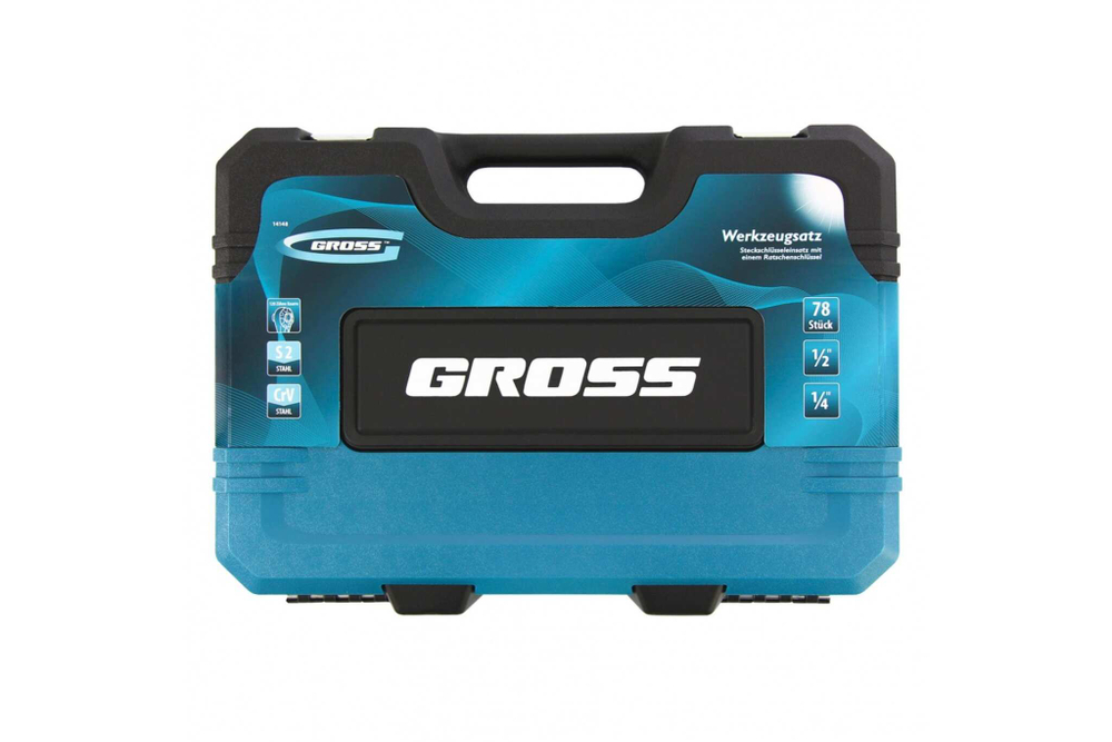 Набор инструментов 78 предм Gross 14148