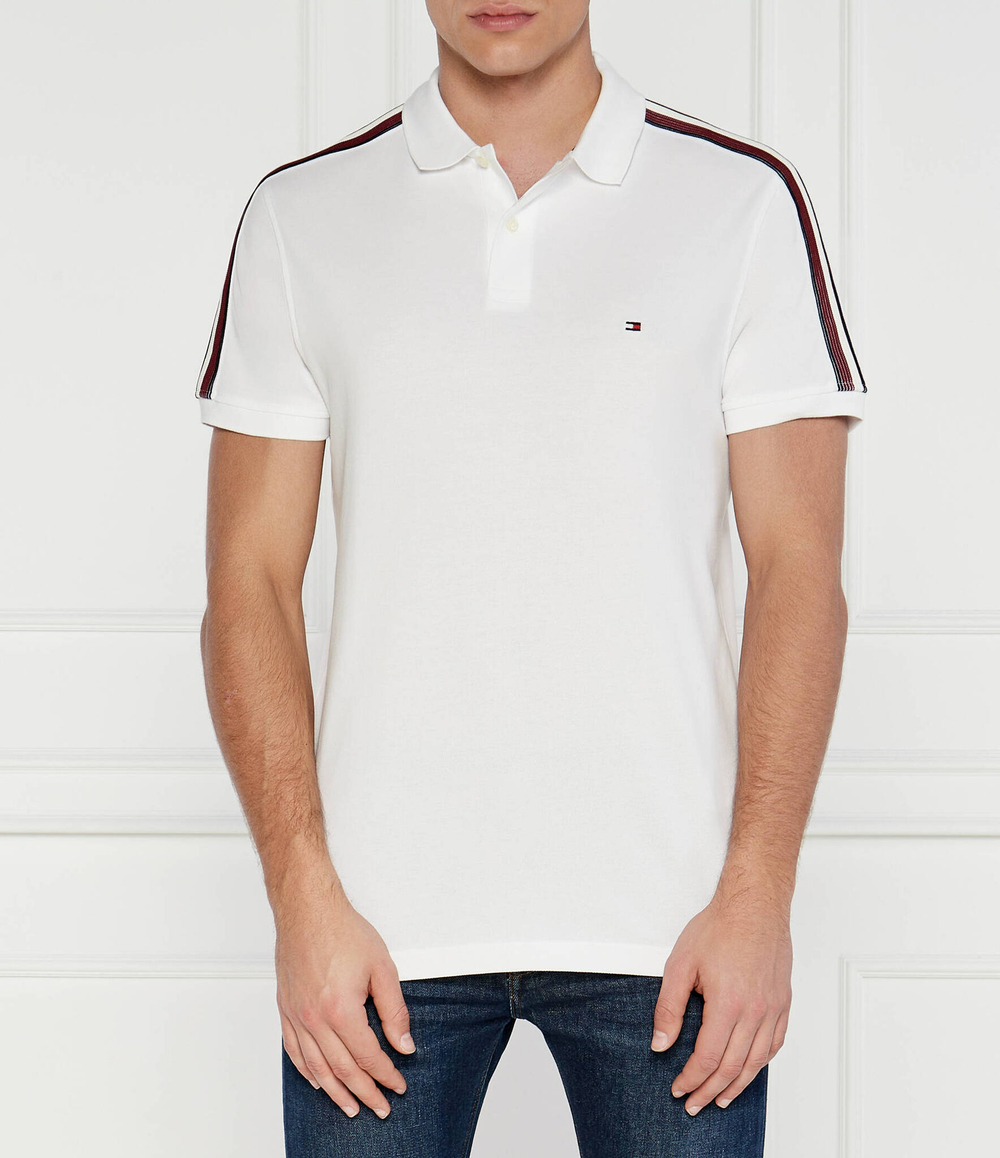 Поло SHADOW GS REG Tommy Hilfiger - белый(MW0MW35616)