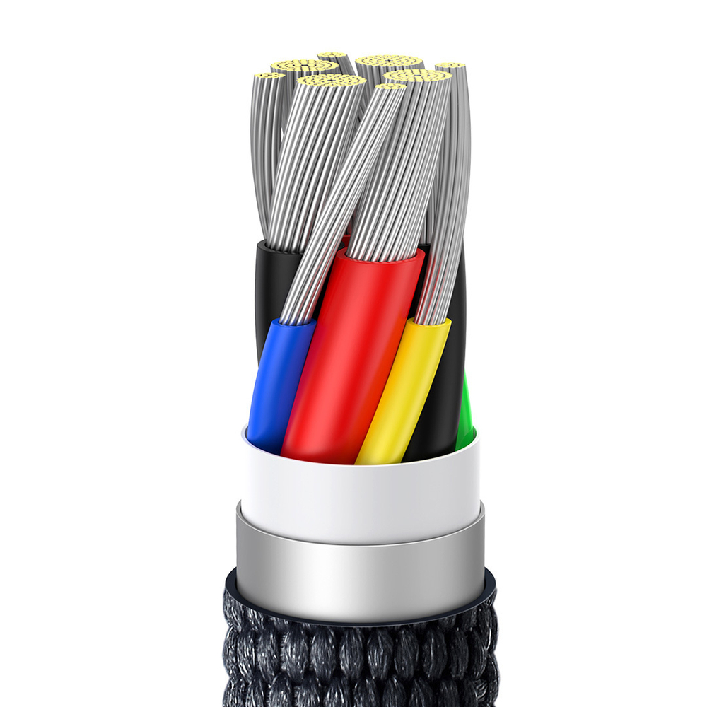 Type-C Кабель Baseus Crystal Shine Series Fast Charging Data Cable Type-C to Type-C 100W - Black