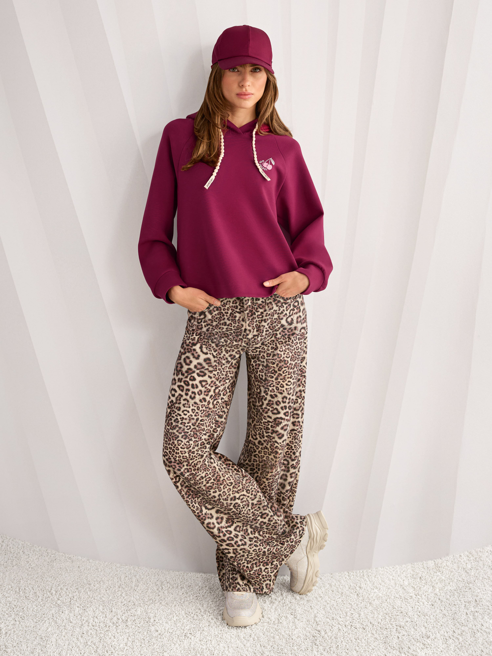 Джинсы из хлопка