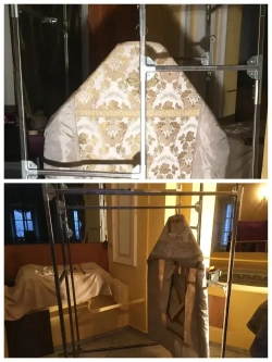 Крепеж для теплицы 20х20 мм краб-система Г-образный для труб, подходит и для стеллажа, 4 пары - толщина металла 1.2мм