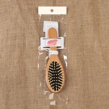 Расчёска массажная Queen fair, цвет светлое дерево