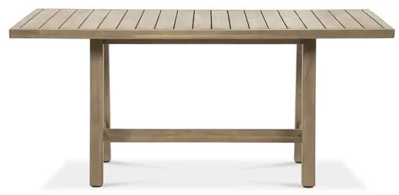 Комплект уличной мебели Ravona из массива акации, стол, 6 стульев