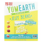 YumEarth, Органические мармеладки, 15 пакетиков с закусками по 14 г (0,5 унции)