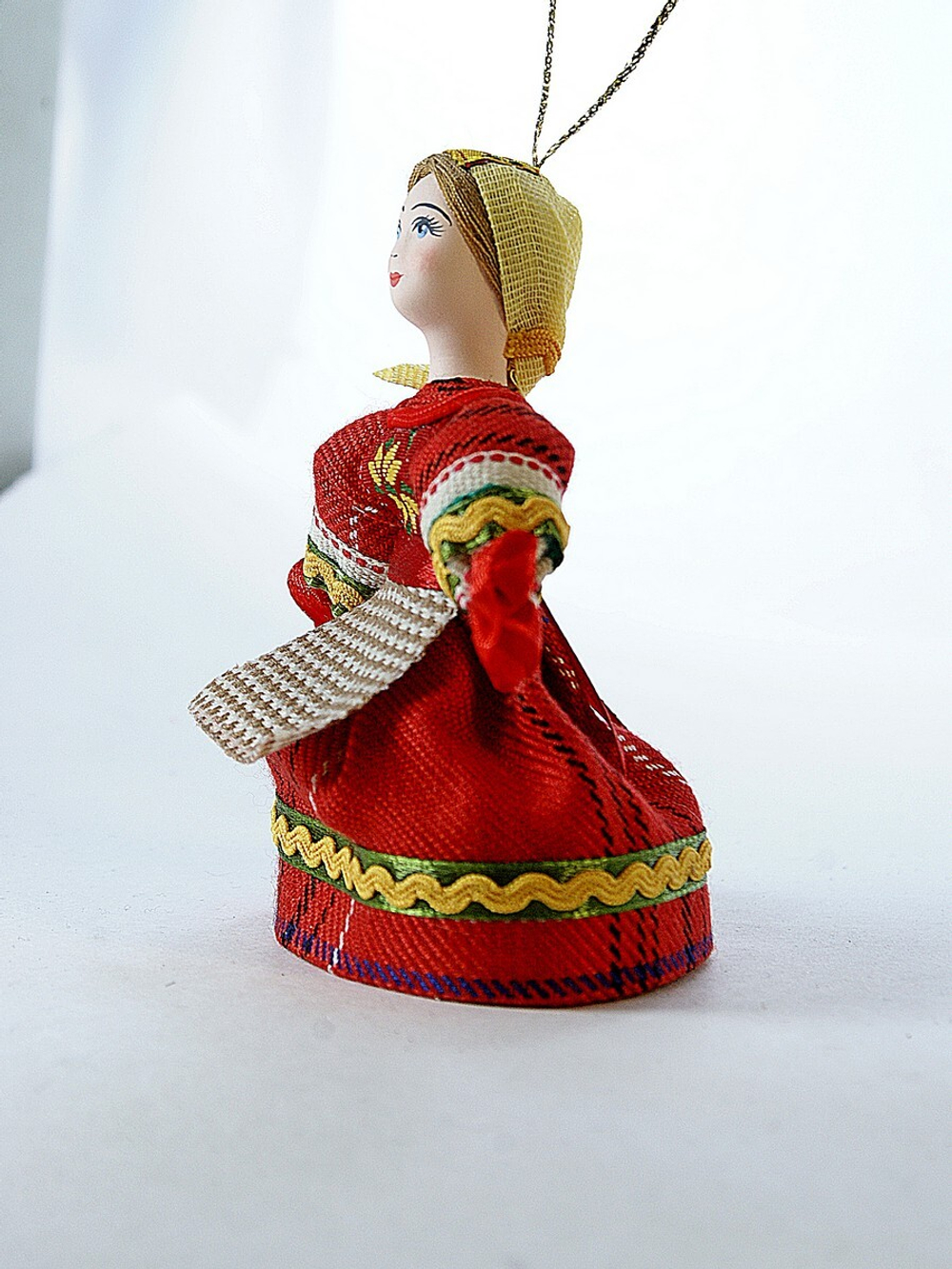 Кукла-подвеска Удмуртка в косынке