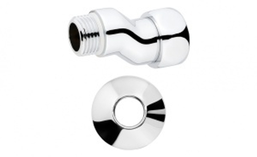 Эксц. с нак- гайкой хром. 3/4г x 1/2ш  "TIM"