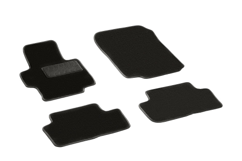 Ворсовые коврики LUX для Honda Accord VII 2002-2008, Seintex.82389