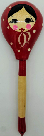 Ложка деревянная "Матрёшка" большая