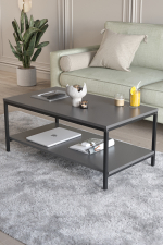 Журнальный столик ATHENA 100х55 - антрацит