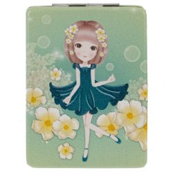 GAEM Зеркало карманное (блок 12шт), L6 W8,5 H1 см, 4в.