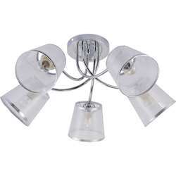 Люстра Rivoli Shirley 9167-305 5 х Е27 60 Вт модерн | Rivoli