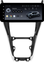 Магнитола для Toyota Harrier 3 2013-2017 (большая рамка) - Teyes LUX ONE ROUND монитор 12.3" 2K QLED на Android 10, CarPlay, 4G SIM-слот
