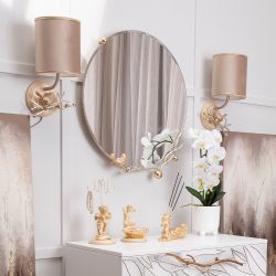 Бра настенный светильник Терра Айвори левое