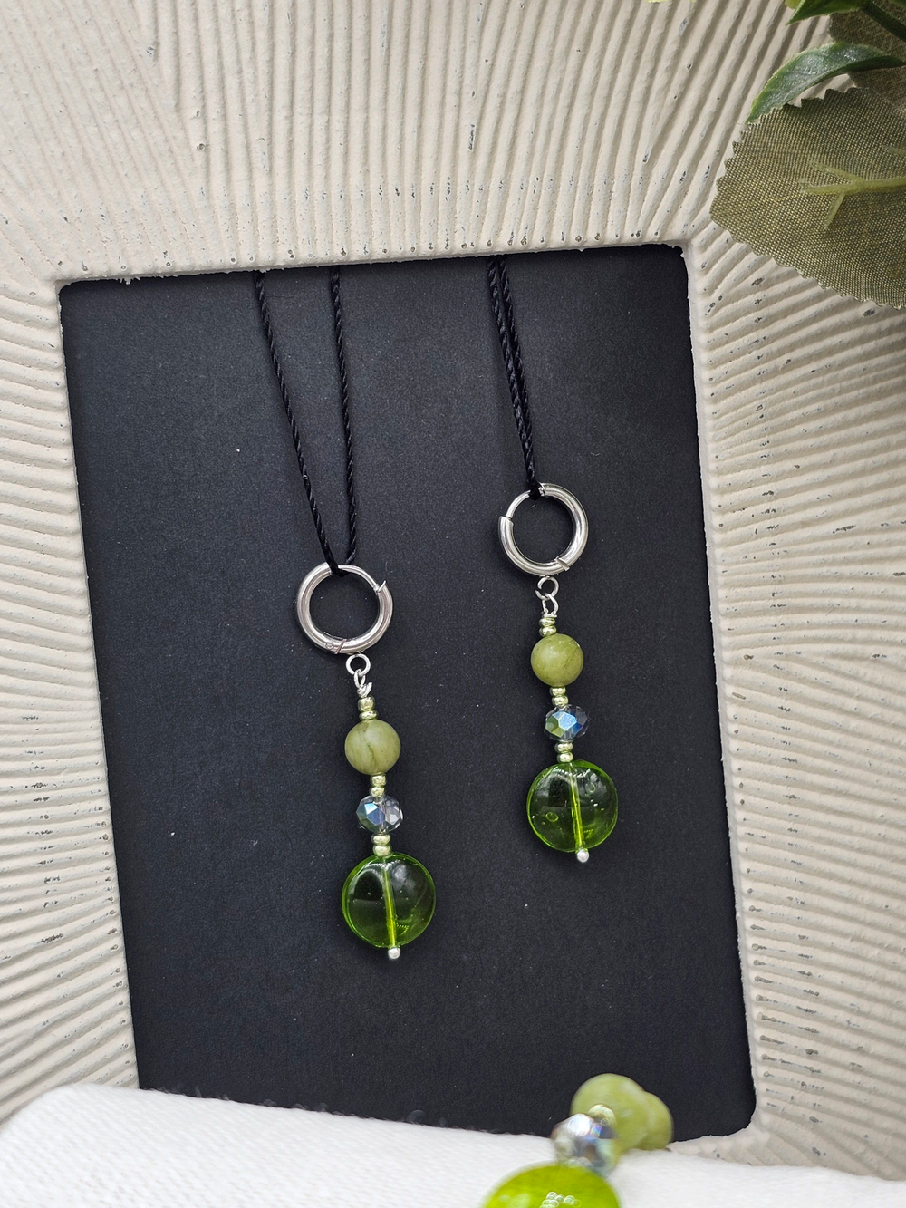 Комплект украшений авторский из натуральных камней. Колье и браслет "Марево". Бижутерия на шею, на руку для женщин, девушек. Украшение.