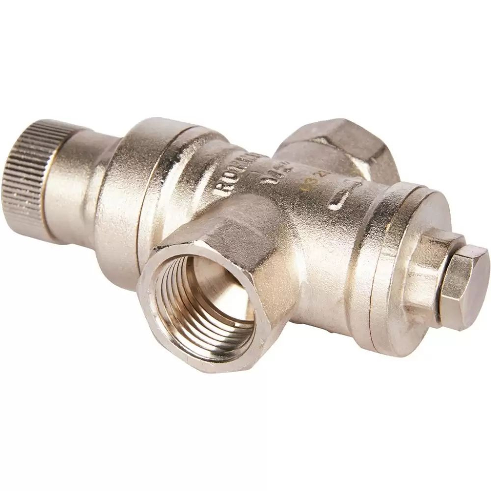 Редуктор давления PN16 1/2" вн/вн без манометра ROMMER (RVS-0009-000015)