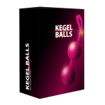 Набор для тренировки вагинальных мышц Kegel Balls (Цвет: розовый)