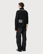 COMME DES FUCKDOWN БРЮКИ НЕЙЛОНОВЫЕ ЧЕРНЫЕ