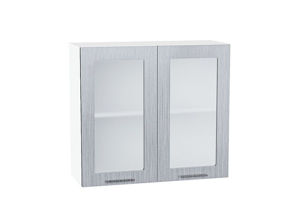 Шкаф верхний с 2-мя остекленными дверцами Валерия-М