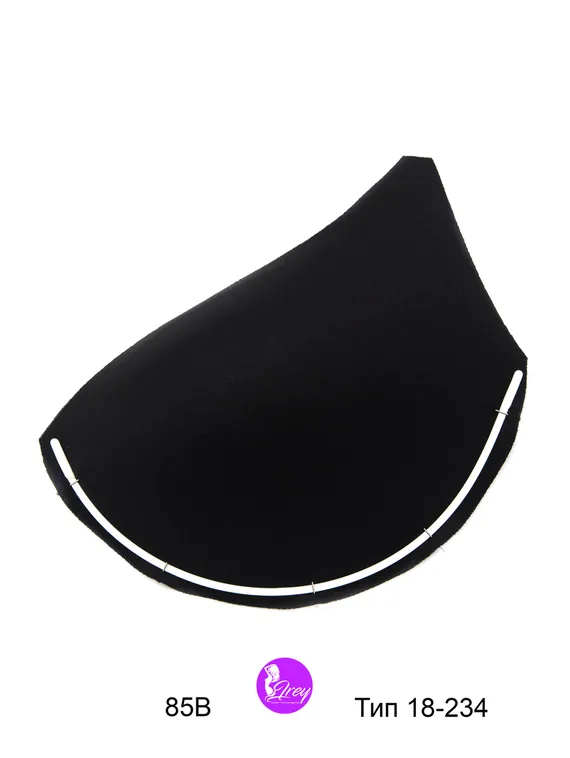 Чашки спейсер АМ-01, 85В-90А-80С-75D-70Е, черный