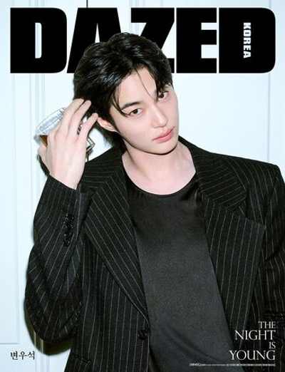 публикация DAZED & CONFUSED KOREA - 2026 BEVERAGE Edition BYEON WOO SEOK A Type