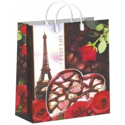 Пакет мягкий пластик 30х40 (150 мкм) "Сладкая жизнь" лам. (10/40 шт.) Интерпак