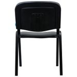 УЦЕНКА-Стул Helmi HL-F01 "Изо", каркас черный, обивка кожзам черный