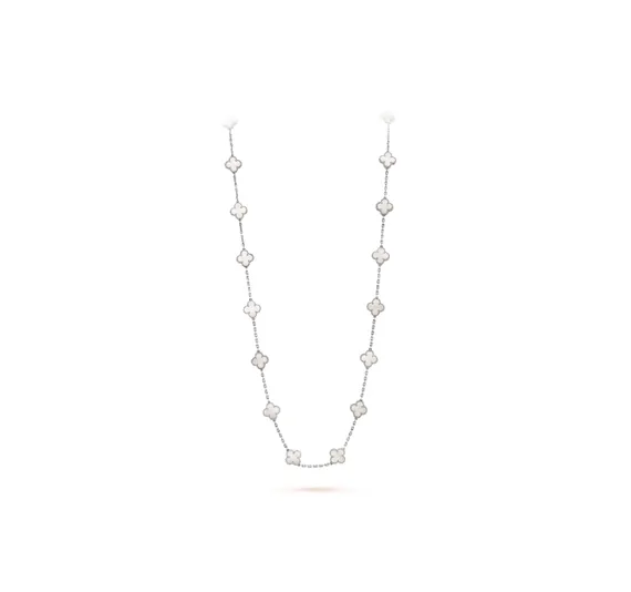 Винтажное колье Van Cleef & Arpels Alhambra, 20 мотивов
