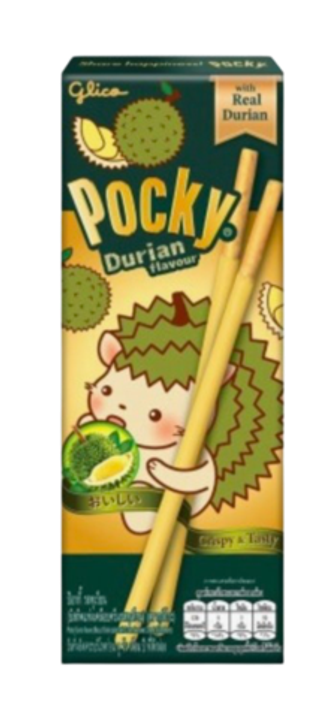 Pocky бисквитные палочки со вкусом дуриана