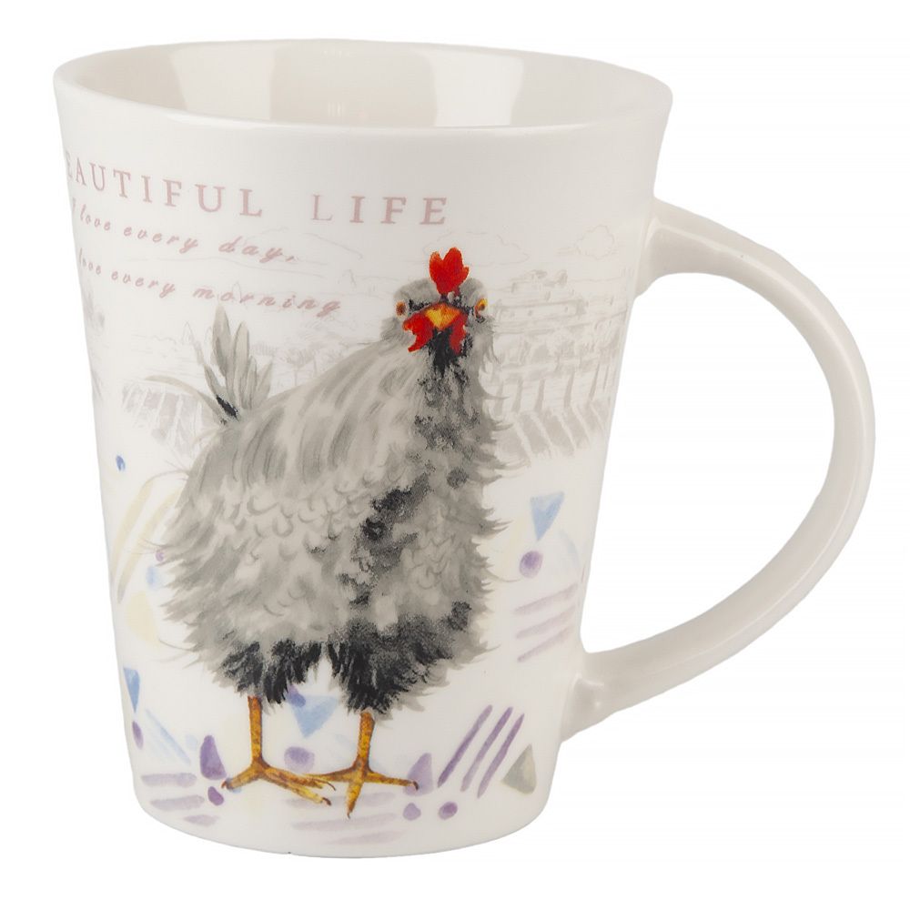 Кружка "Курица" v=350 мл (min12) (транспортная упаковка)